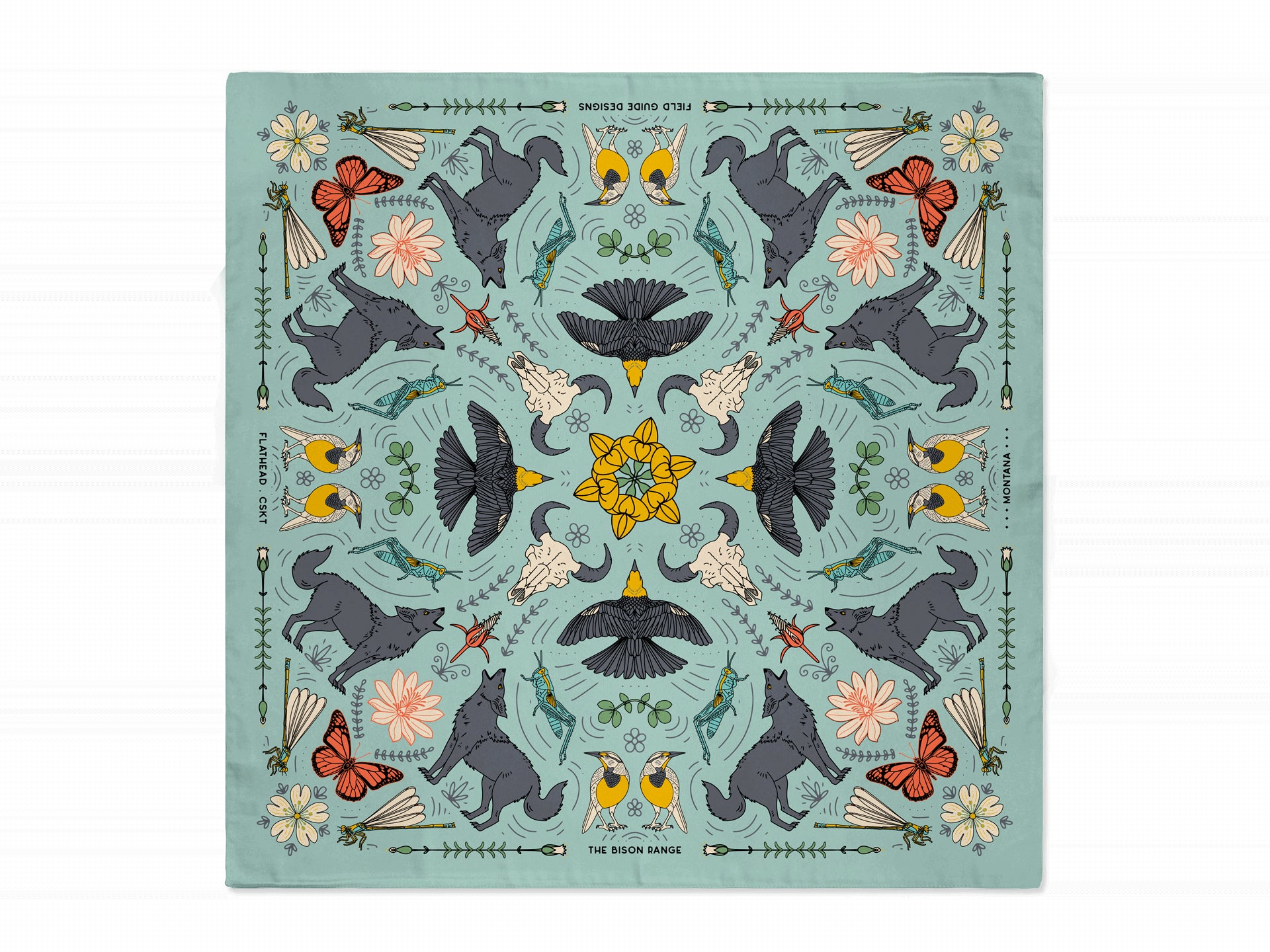 The Bison Range - Montana - Bandana