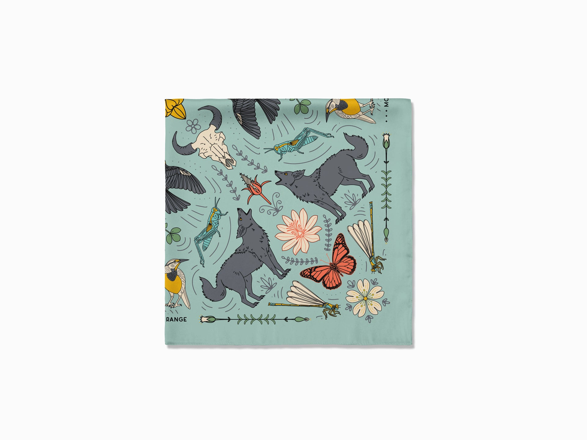 The Bison Range - Montana - Bandana