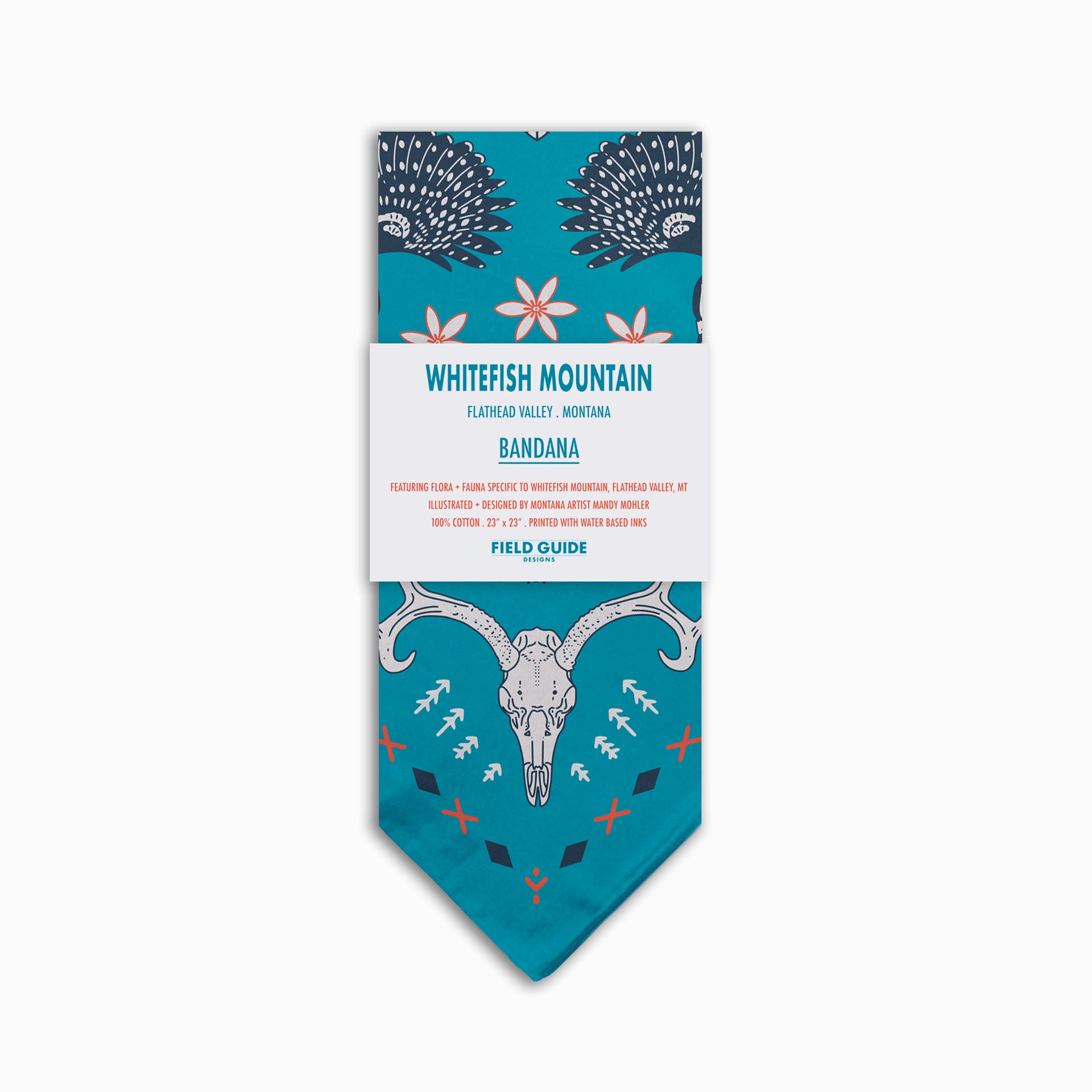 Whitefish Mountain - Flathead Valley - Montana - Bandana