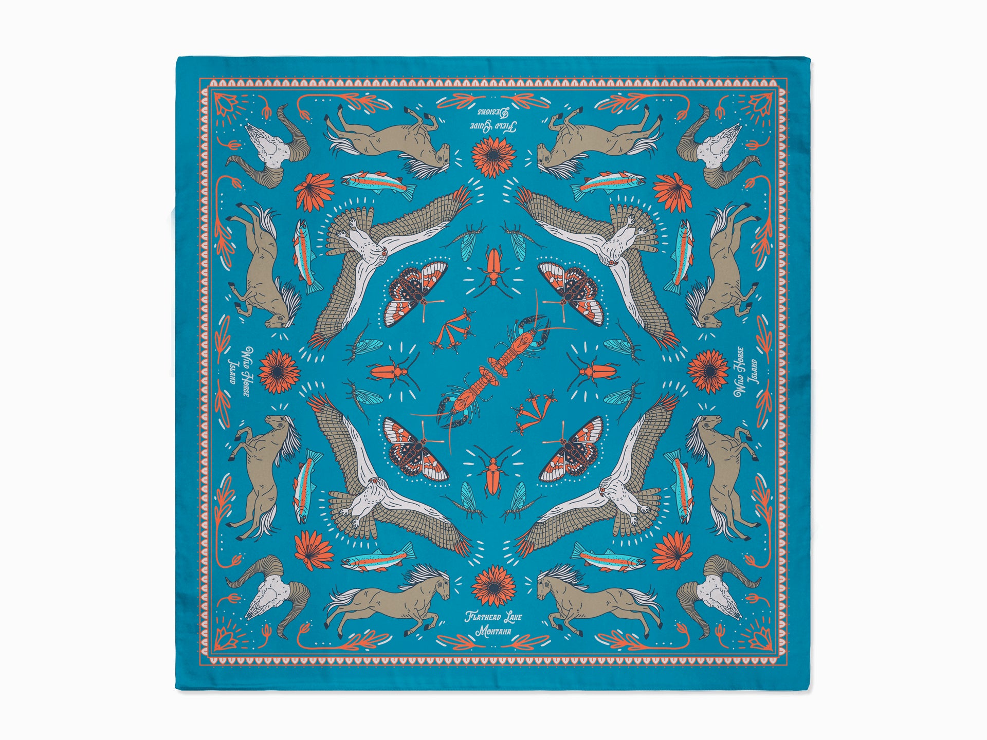 Wild Horse Island - Flathead Lake - Montana - Bandana