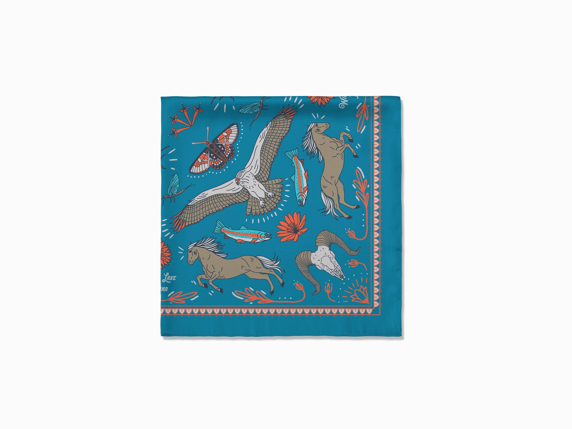 Wild Horse Island - Flathead Lake - Montana - Bandana