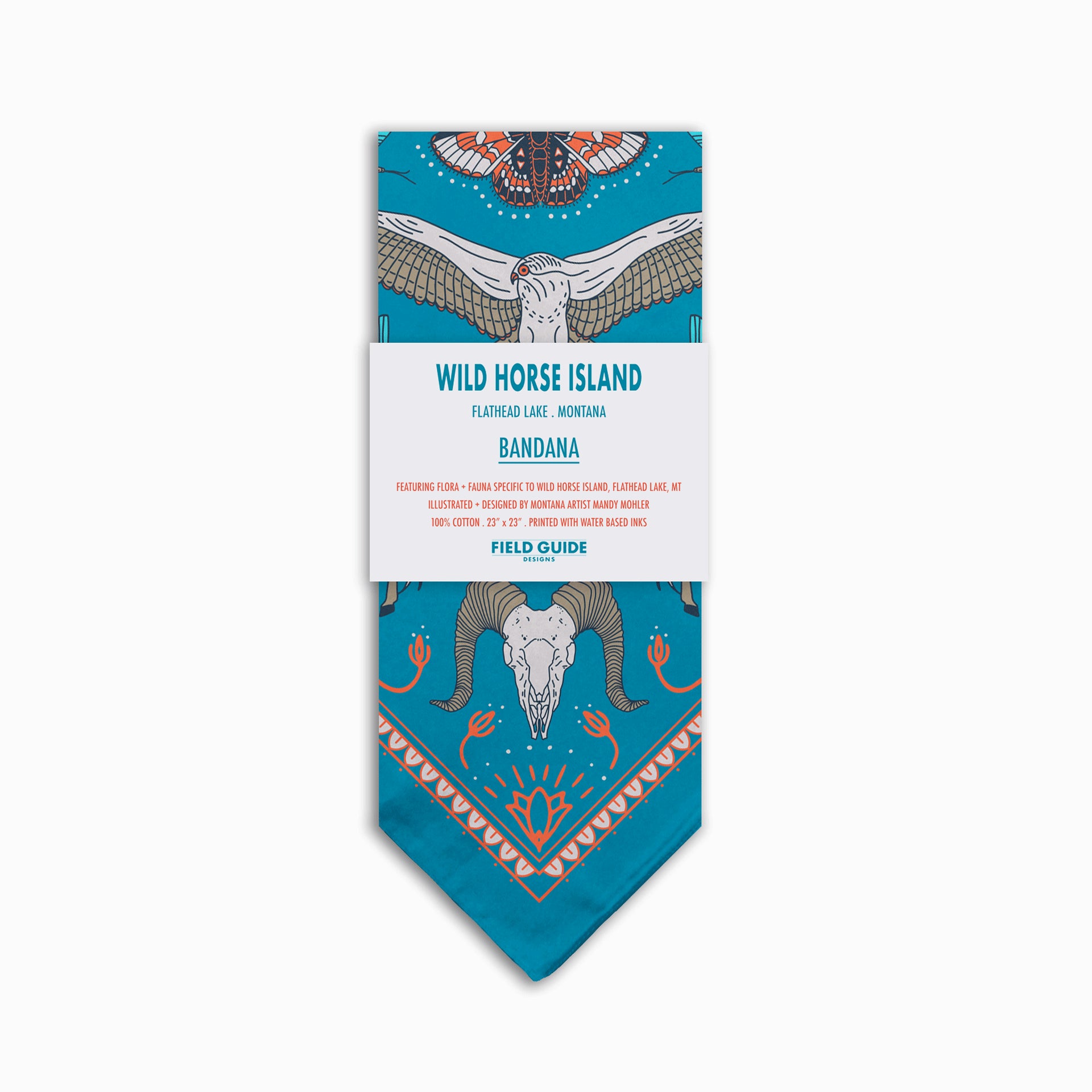 Wild Horse Island - Flathead Lake - Montana - Bandana