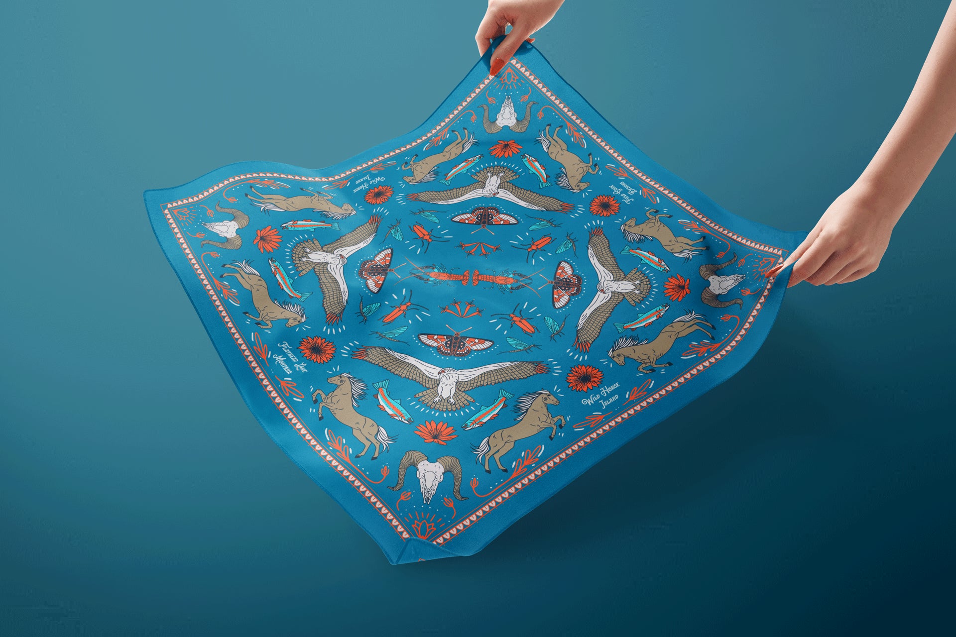 Wild Horse Island - Flathead Lake - Montana - Bandana