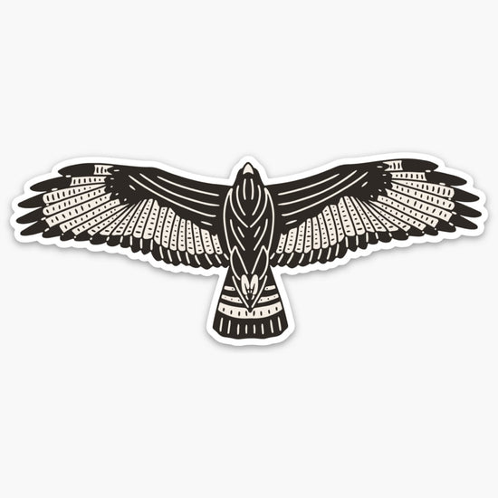 Zone Tailed Hawk Sticker