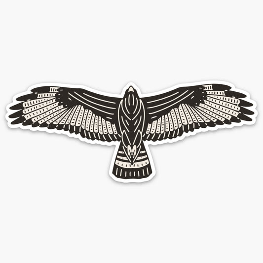 Zone Tailed Hawk Sticker
